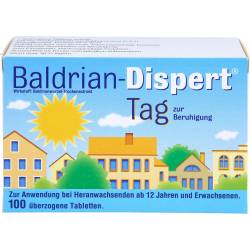Baldrian Dispert Tag überzogene Tabletten 100 St