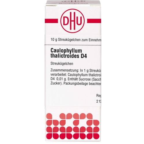 Caulophyllum Thalictroides D 4 Globuli 10 g