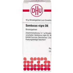Sambucus Nigra D 6 Globuli 10 g