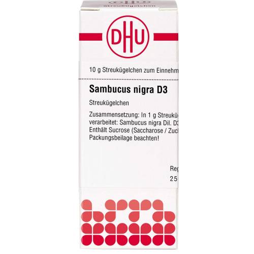 Sambucus Nigra D 3 Globuli 10 g