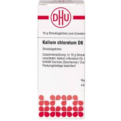 Kalium Chloratum D 6 Globuli 10 g