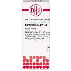 Sambucus Nigra D 4 Globuli 10 g