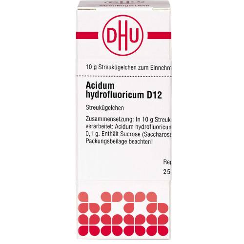 Acidum Hydrofluoricum D 12 Globuli 10 g
