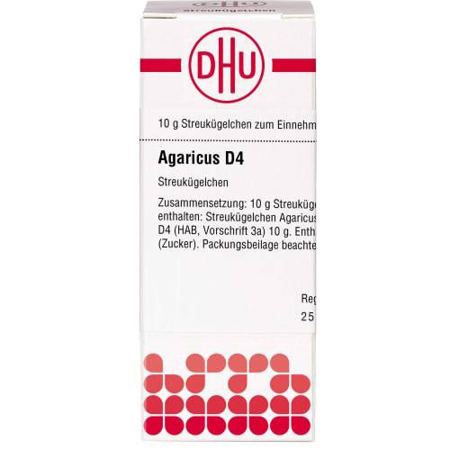 Agaricus D 4 Globuli 10 g