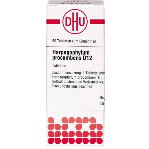Harpagophytum Procumbens D 12 Tabletten 80 St