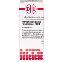 Mercurius Solubilis Hahnemanni C 200 Globuli 10 g