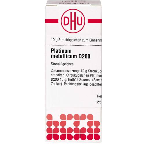 Platinum Metallicum D 200 Globuli 10 g