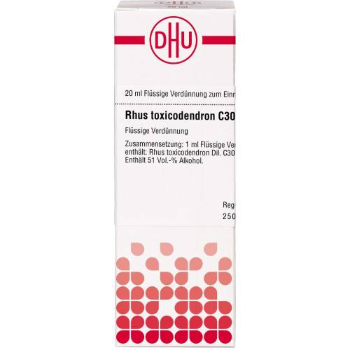 Rhus Toxicodendron C 30 Dilution 20 ml