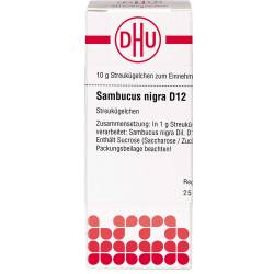Sambucus Nigra D 12 Globuli 10 g