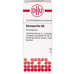 Sarsaparilla D 6 Globuli 10 g