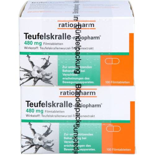 Teufelskralle-Ratiopharm Filmtabletten 200 St