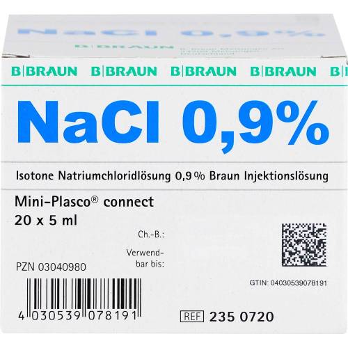 Kochsalzlösung 0,9% Miniplasco connect 100 ml