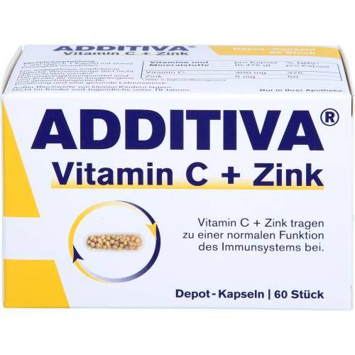 Additiva Vitamin C Depot 300 mg Kapseln 60 St