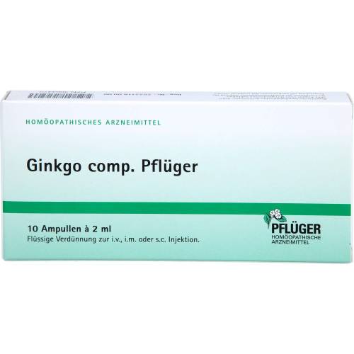Ginkgo Comp.Pflüger Ampullen 10 St