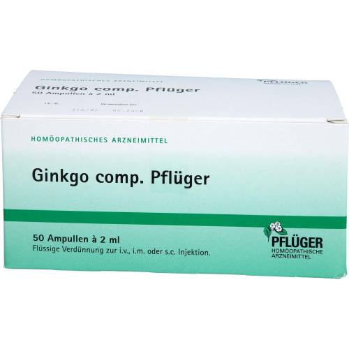 Ginkgo Comp.Pflüger Ampullen 50 St
