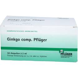 Ginkgo Comp.Pflüger Ampullen 50 St
