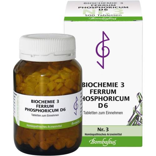 Biochemie 3 Ferrum phosphoricum D 6 Tabletten 500 St