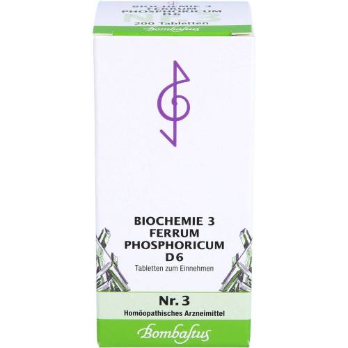 Biochemie 3 Ferrum phosphoricum D 6 Tabletten 200 St