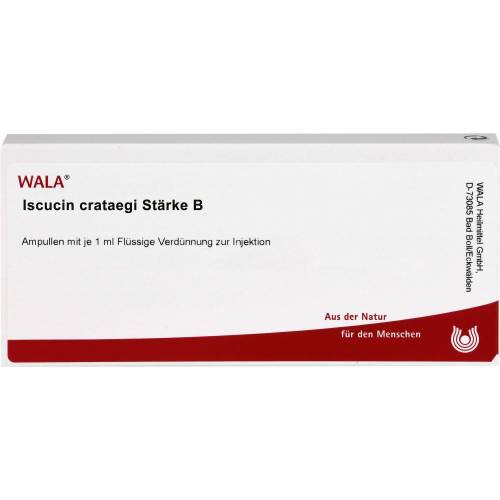 Iscucin crataegi Stärke B Ampullen 10 ml