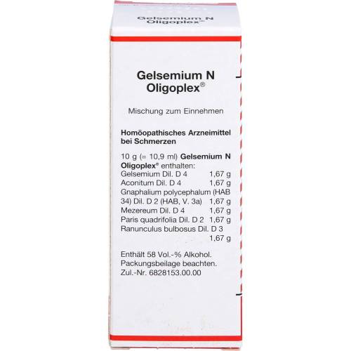 Gelsemium N Oligoplex Liquidum 50 ml
