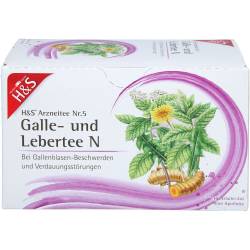 H&S Galle- und Lebertee N Filterbeutel 40 g