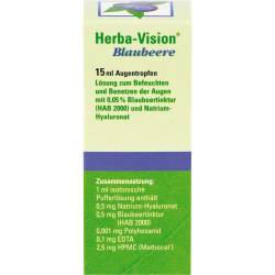 Herba-Vision Blaubeere Augentropfen 15 ml