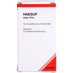Haesup spag.Peka Suppositorien 10 St