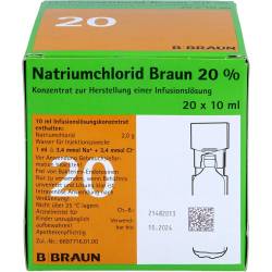 Natriumchlorid 20% Mpc Elektrolytkonzentrat 200 ml