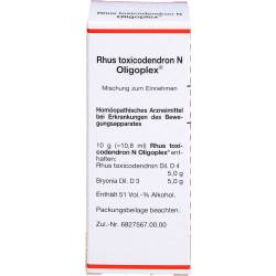 Rhus Toxicodendron N Oligoplex Liquidum 50 ml