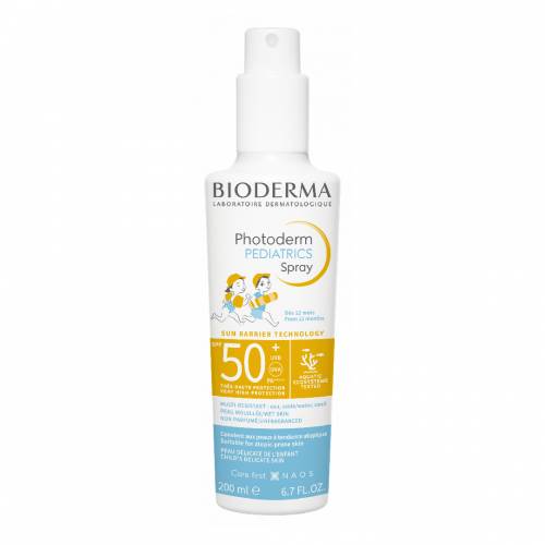 Spray protectie solara pentru copii Photoderm Pediatrics, SPF50+, 200 ml, Bioderma