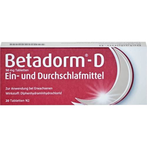 Betadorm D Tabletten 20 St
