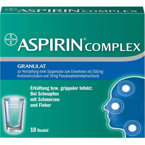 Aspirin Complex Btl.m.Gran.z.Herst.e.Susp.z.Einn. 10 St