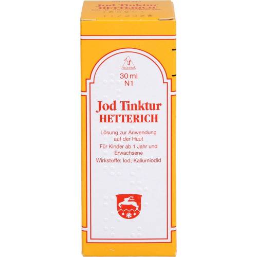 Jodtinktur Hetterich 30 ml
