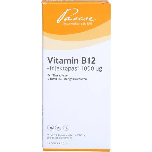 Vitamin B12 Injektopas 1.000 µg Injektionslsg. 10 ml