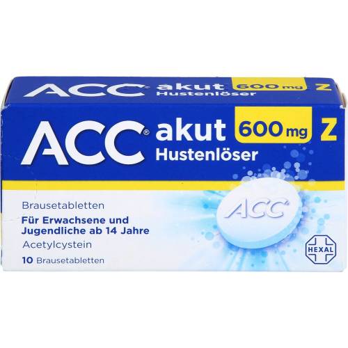 Acc akut 600 Z Hustenlöser Brausetabletten 10 St