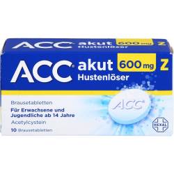 Acc akut 600 Z Hustenlöser Brausetabletten 10 St
