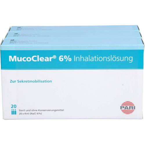 Mucoclear 6% NaCl Inhalationslösung 240 ml