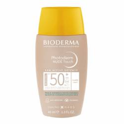 Fluid Photoderm Nude Touch Mineral, SPF50+, Nuanta foarte deschisa, 40 ml, Bioderma