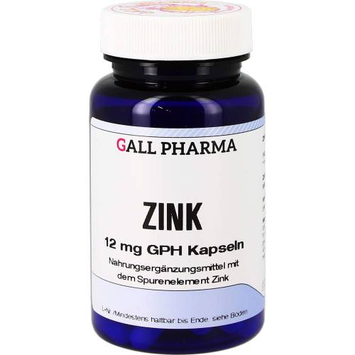 Zink 12 mg Gph Kapseln 60 St