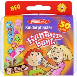 Kinderpflaster Kunterbunt 50 St