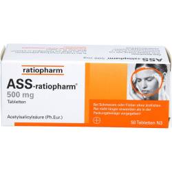Ass-ratiopharm 500 mg Tabletten 50 St