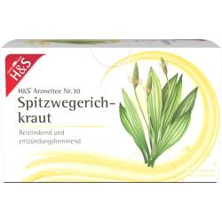 H&S Spitzwegerichkraut Filterbeutel 30 g