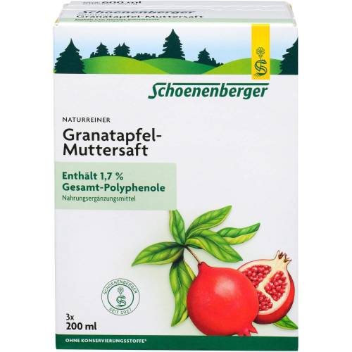 Granatapfel Muttersaft Schoenenberger Heilpfl.S. 600 ml