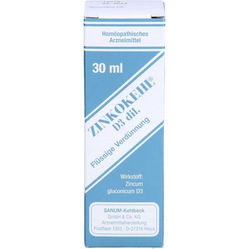 Zinkokehl D 3 Tropfen 30 ml