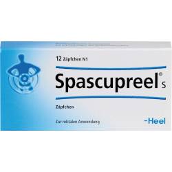 Spascupreel S Suppositorien 12 St