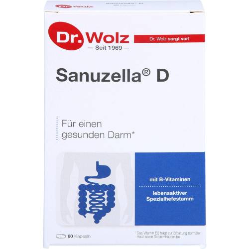 Sanuzella D Zellulose Kapseln 60 St