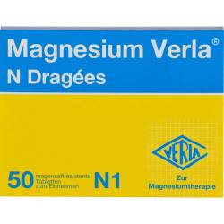 Magnesium Verla N Dragees 50 St
