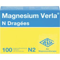Magnesium Verla N Dragees 100 St
