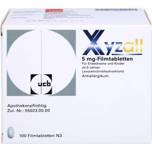 Xyzall 5 mg Filmtabletten 100 St