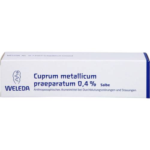 Cuprum Metallicum praep.0,4% Salbe 65 g